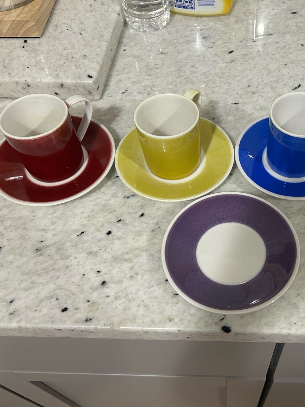 Vintage Mancioli Italy C.173 tea cup set